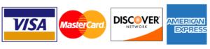 Visa, Mastercard, American Express